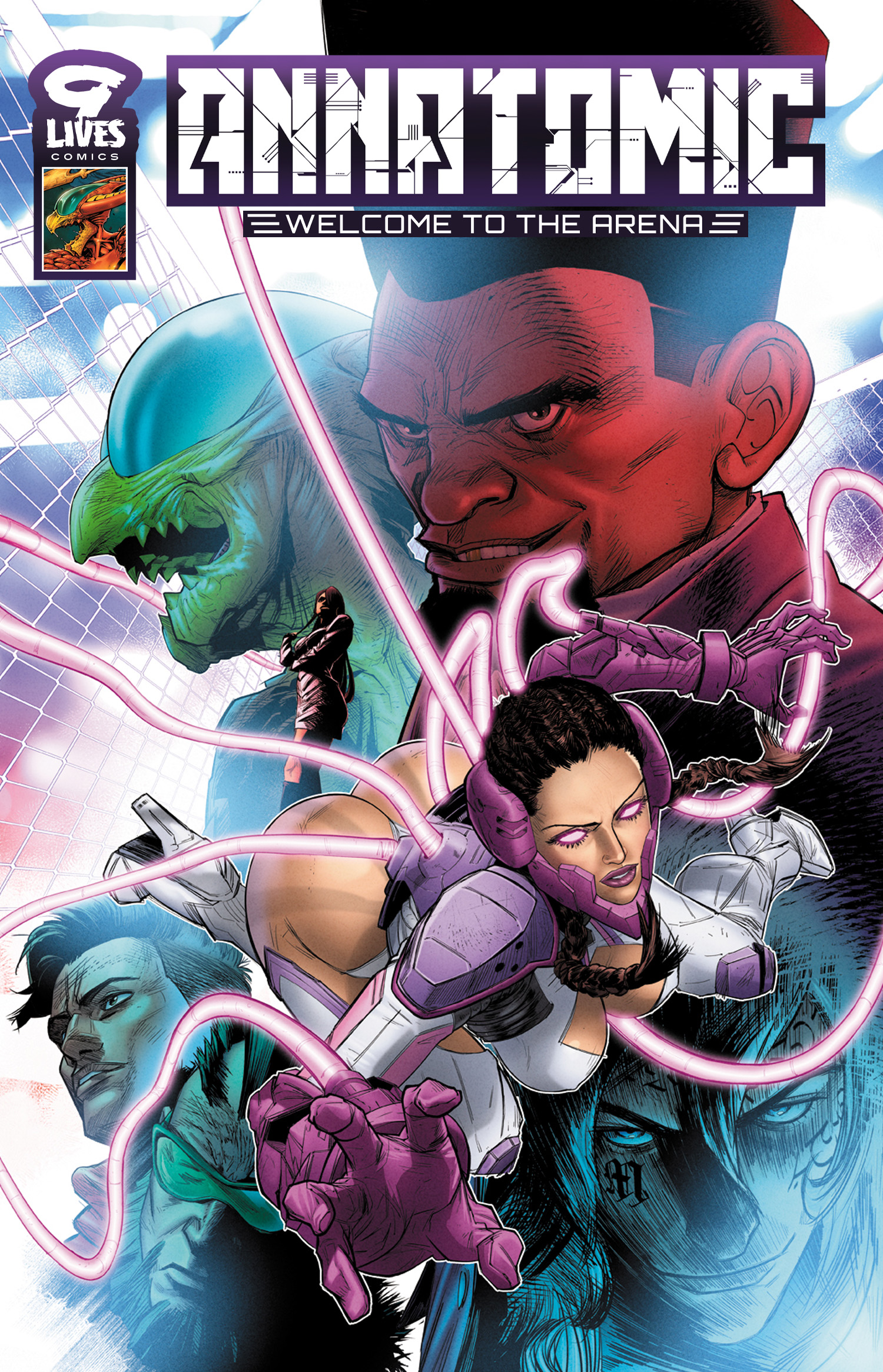 Annatomic: Welcome to the Arena Anthony Gonzales-Clark Cover
