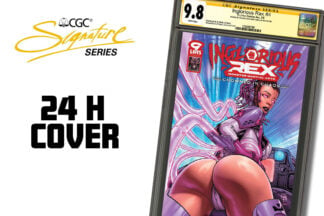 Inglorious Rex Vol 4 CGC Signed Inglorious Rex 4 24 Hours Cover