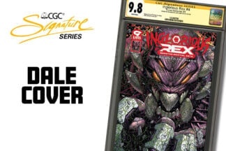 Inglorious Rex Vol 4 CGC Signed Inglorious Rex 4 Dale Cover (by Shane and Yanzi)